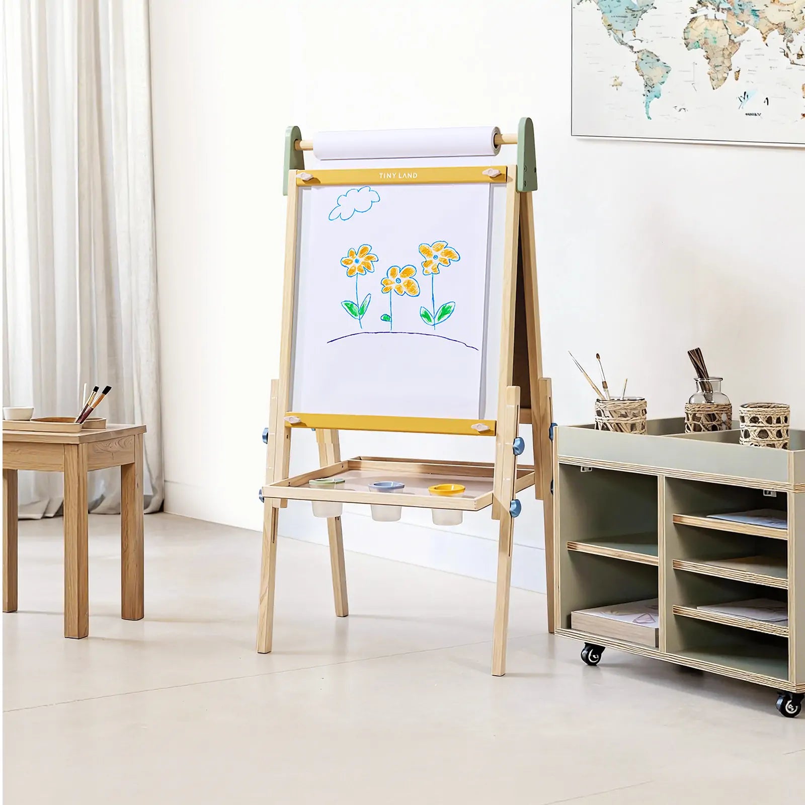 Tiny Land® 3-in-1 Art Easel for Kids - BigHeartsDoBigThings2.com