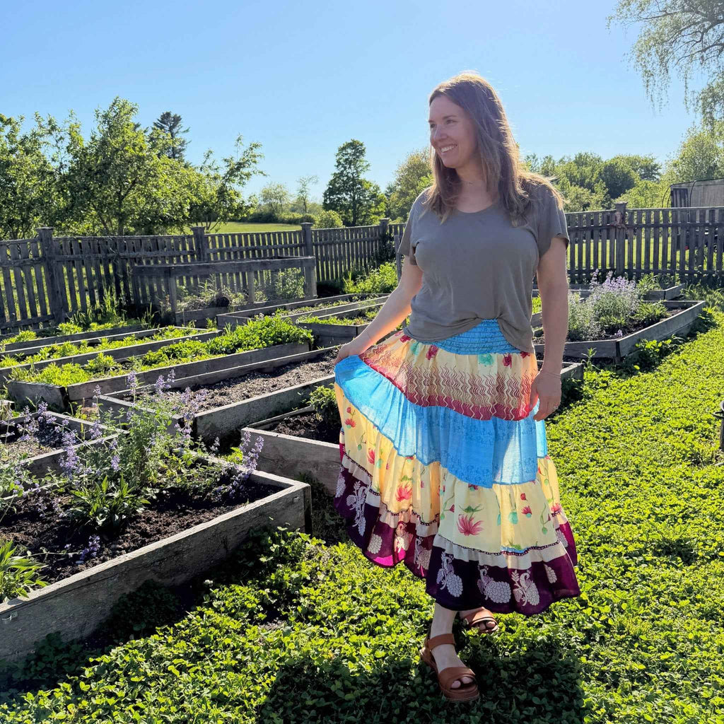 Limited Edition: Woodstock Dreams Fiesta Sunset Skirt