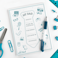 Printable Father's Day Activity – "My Dad" Tie Template
