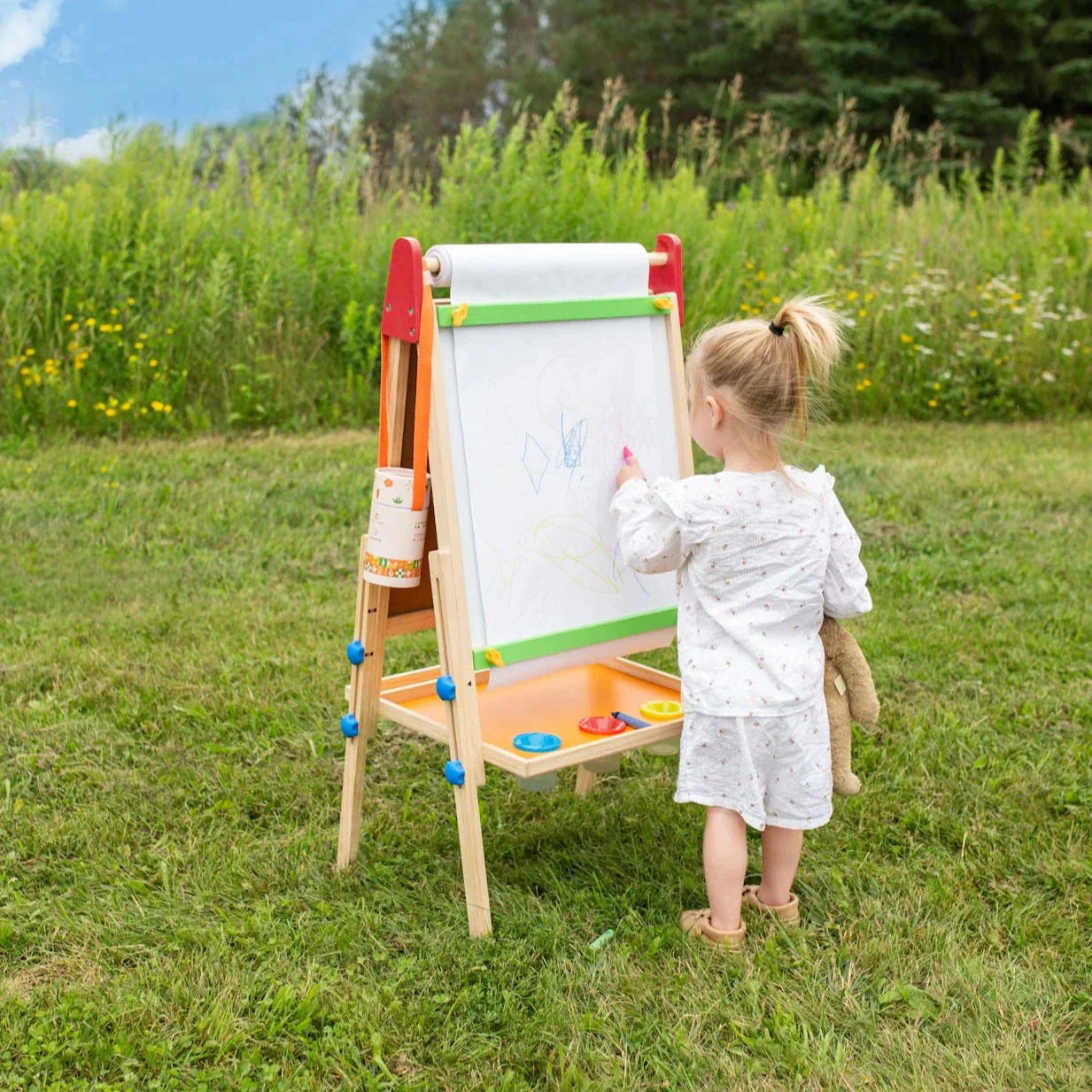Tiny Land® 3-in-1 Art Easel for Kids - BigHeartsDoBigThings2.com