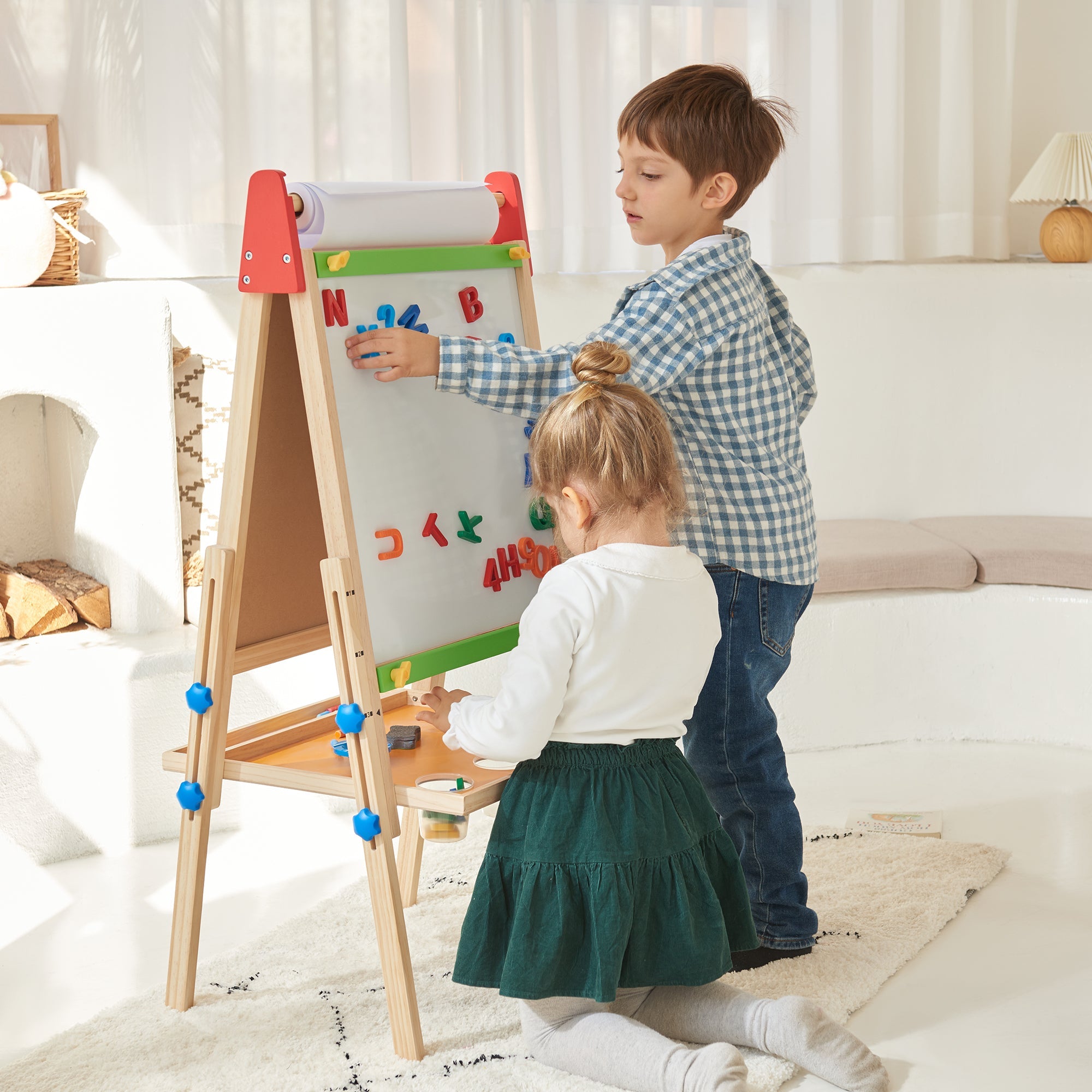 Tiny Land® 3-in-1 Art Easel for Kids - BigHeartsDoBigThings2.com