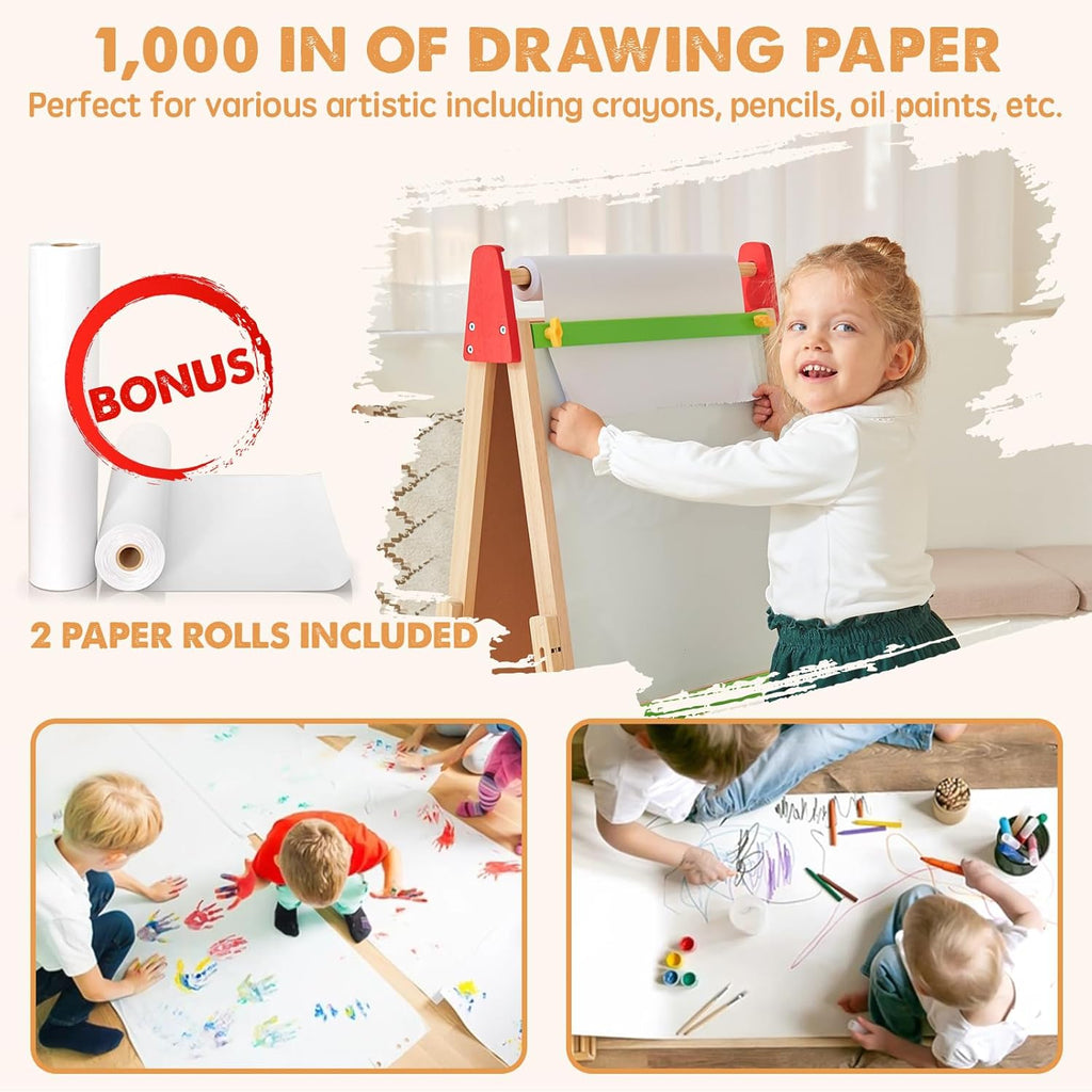 Tiny Land® 3-in-1 Art Easel for Kids - BigHeartsDoBigThings2.com