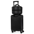 2-Piece Spinner Luggage Set – 20” Carry-On & 14” Crossbody Handbag