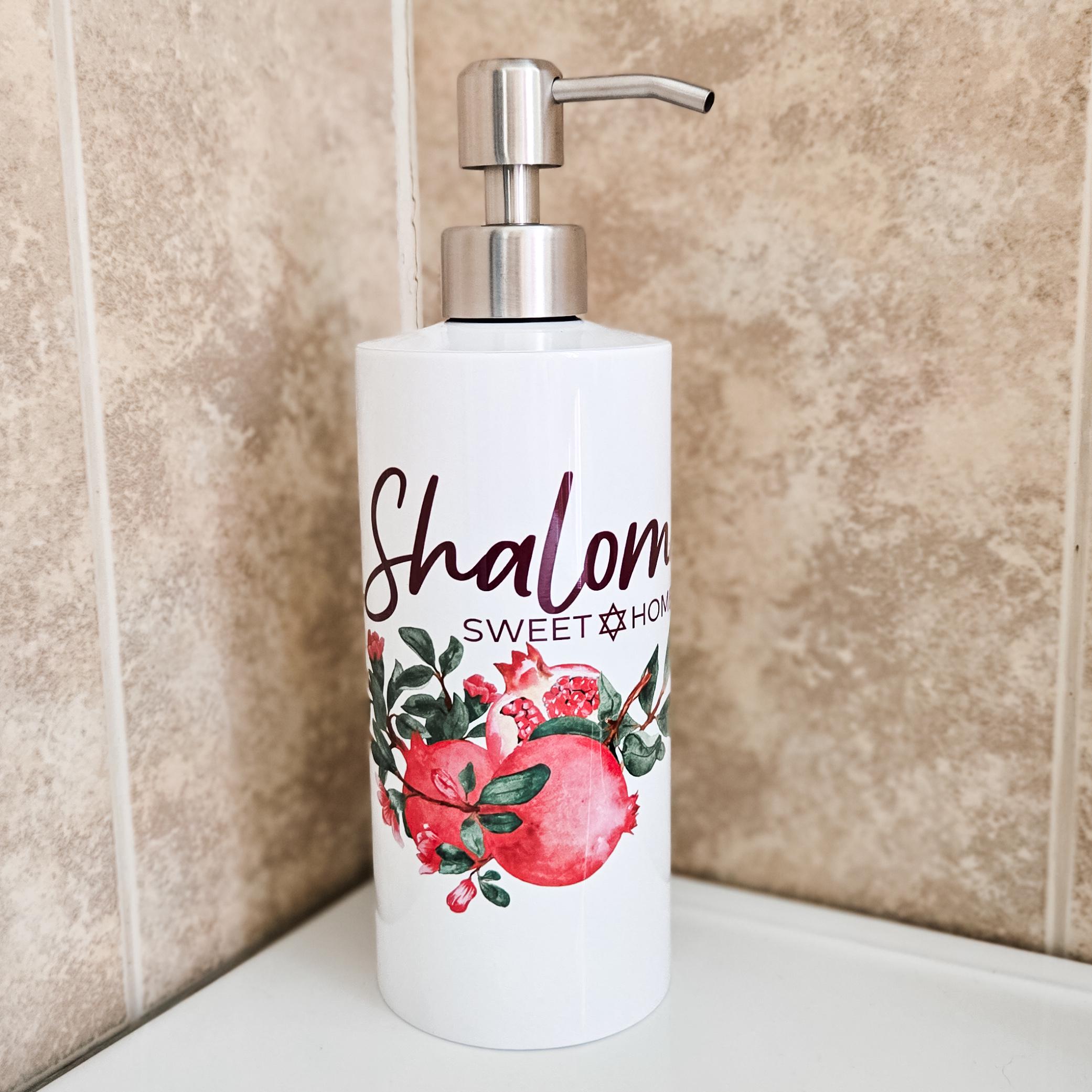Pomegranate Shalom Sweet Home Soap Dispenser