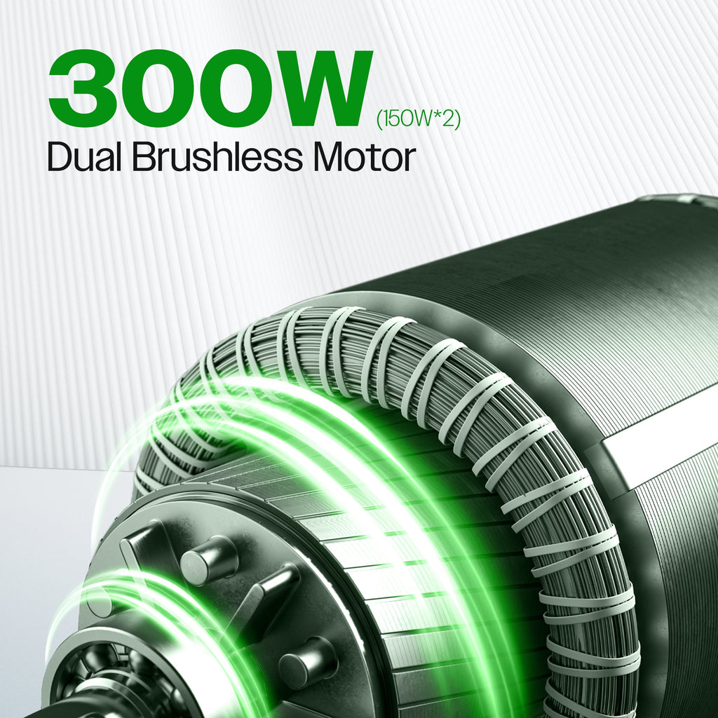 KANO (Green) -Foldable Electric Wheelchair, Travel Size, User-Friendly