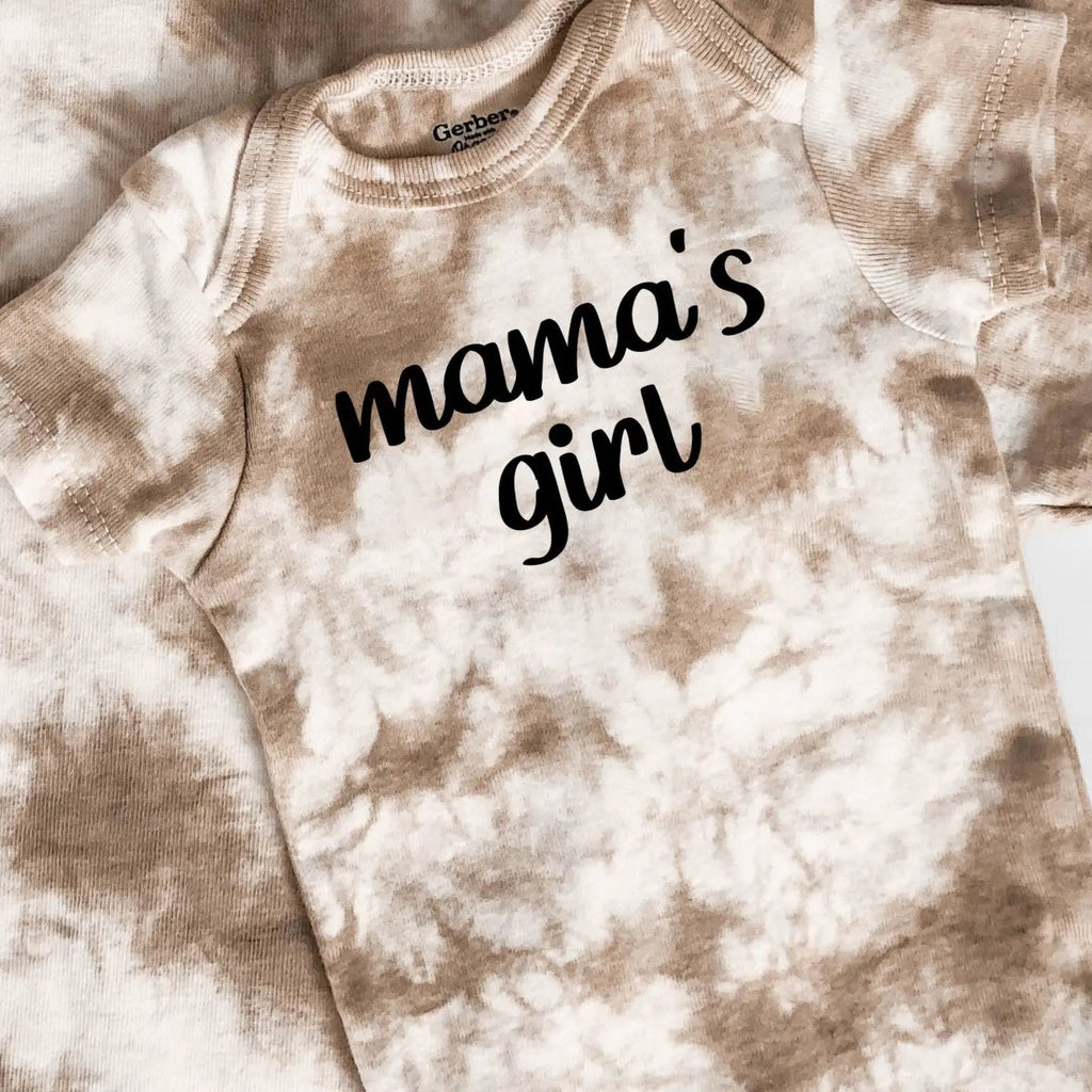 Personalized Tie Dye Baby or Toddler Outfit